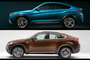 BMW เผยข้อมูล X4 เทียบกับ X6