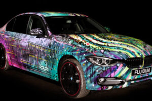 BMW 3-Series F30 พ่นสีสุดตระการตาด้วยผลงานจากจิตรกรชาวเช็กสุดสวยงาม