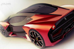 นักออกแบบชื่อดังทำ "Ferrari Getto Hypercar" ห้องขับขี่จำลองคล้ายห้องนักบิน