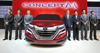 Honda เปิดตัว Concept M Minivan โฉมใหม่ ในงาน Shanghai Auto Show
