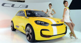 Kia คิดค้น CUB Concept Coupe 4 ประตู