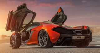 สวยไหมหละ! McLaren เปิดตัวรูปภาพชุดพิเศษของรถ "P1 Hypercar" ให้ดาวโหลดกันแล้ว