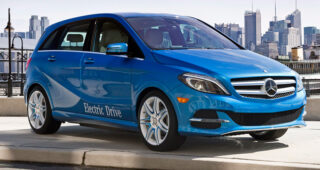 พลังไฮเทค! Mercedes-Benz เปิดตัวรถพลังงานไฟฟ้าแบบ "B-Class" โฉม U.S.