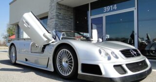 นักแต่งรถนำ "2002 Mercedes-Benz CLK GTR" ปรับเครื่องใหม่ลงขายใน eBay