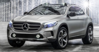 Mercedes-Benz เปิดตัวรูป "GLA Concept" โฉมหน้า Crossover แบบใหม่