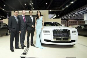 เผยโฉมรถยนต์ Rolls-Royce Ghost Art Deco เป็นครั้งแรกใน Motor Show 2013