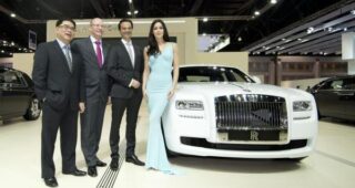 เผยโฉมรถยนต์ Rolls-Royce Ghost Art Deco เป็นครั้งแรกใน Motor Show 2013