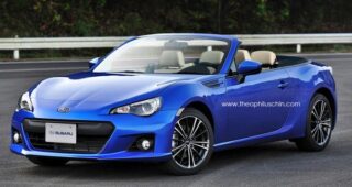 Subaru เปิดตัว BRZ Convertible Diesel Hybrid