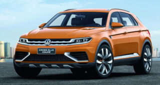 Volkswagen เปิดตัวรถ "Cross Blue Coupe Concept" อย่างเป็นทางการ