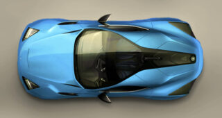 Icona เผยภาพมุมบนของ "Vulcano supercar" ให้ชมกันก่อนใคร