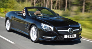 Mercedes-Benz เปิดตัวรถตระกูล 2014 SL Roadster ในสหราชอาณาจักร