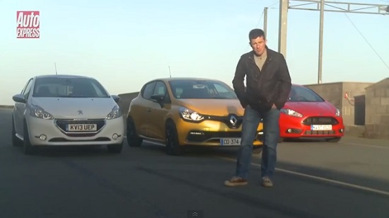 ท้าดวล! Ford Fiesta ST, Peugeot 208 GTi และ Renault Clio RS