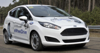 Ford และ Schaeffler Demonstrate ร่วมมือพัฒนา "Fiesta" ในระบบไฟฟ้า
