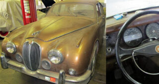 "1961 Jaguar Mk II" ออกประมูล ใน eBay