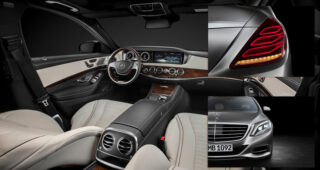 Mercedes-Benz S-Class สว่างไสวด้วยไฟ LED นับ 500 ดวง