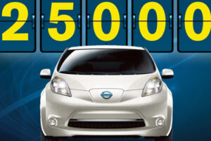 Nissan Leaf ยอดขายทะลุ 25,000 คัน ในอเมริกา!