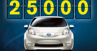 Nissan Leaf ยอดขายทะลุ 25,000 คัน ในอเมริกา!