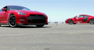 MT จัดทดสอบประชันรถ "Nissan GT-R Track และ Audi R8 V10 Plus"