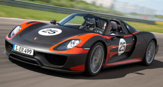 Porsche 918 Spyder กับขุมพลังอันมหาศาล