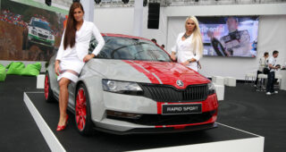 Skoda ไม่กลัว VW ส่งรถแบบ "Rapid Sport Concept" ท้าชิง