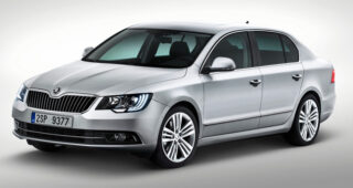 2013 Skoda Superb เริ่มต้น £18,555 ในอังกฤษ