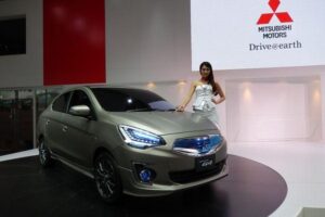 Mitsubishi Ecocar Sedan “Concept G4” ร่วมโชว์ใน Shanghai Motor Show 2013