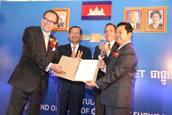 Chevrolet เปิดศูนย์บริการแห่งใหม่ในกัมพูชาอย่างเป็นทางการ