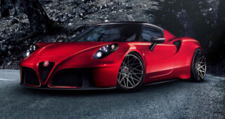 Pogea Racing จับแต่ง Alfa Romeo 4C ครั้งแรก เพิ่มกำลังถึง 415 แรงม้า