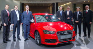 Audi เปิดตัวโครงการผลิตรถแบบ "A3 Sedan"