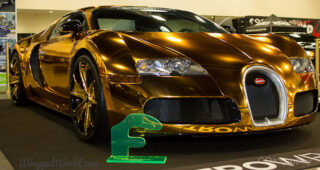 แร็พเตอร์ชื่อดัง Flo Rida ทุ่มซื้อ Bugatti Veyron เฉดทองโครเมียม
