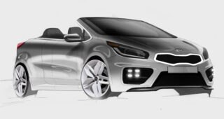 เผยภาพ Teaser ของรถแบบ "Kia Pro_Cee'd GT" เป็นครั้งแรก