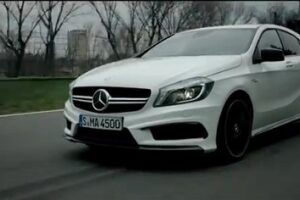 Mercedes-Benz ออกวีดีโออธิบายรายละเอียดและคุณภาพของรถแบบ "A45 AMG"