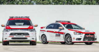 Mitsubishi เผยเตรียมใช้รถแบบ "Outlander และ Lancer EX" เป็นรถเซฟตี้ในงาน PPIHC