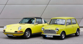 MINI ทำงามหน้าออกโรงยินดีกับ "Porsche 911" ครบรอบ 50 ปี