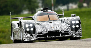 Porsche ทดสอบโมเดลใช้แข่งในศึก 2014 Le Mans