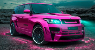Hamann เปิดตัวรถแบบ "Range Rover Mk4 Mystere" สีชมพูสุดสวย