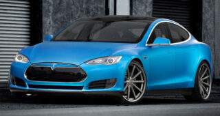 Vossen แต่งรถ Tesla Model S ด้วยล้อทรงเว้าขนาด 22 นิ้ว 10 รู