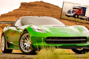 Michael Bay เผยเตรียมนำรถ "Corvette Stingray" สีเขียวสดมาใช้ใน Transformers 4