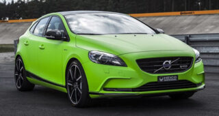 Volvo V40 T5 HPC โฉมใหม่ พร้อมสมรรถนะขั้นสูง 345 แรงม้า