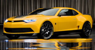 GM เผยโฉมรถ "2014 Camaro Bumblebee" รถตัวใหม่ในหนัง Transformer 4