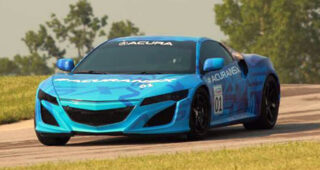 Acura โชว์ตัวรถต้นแบบ "NSX" ก่อนงาน Mid-Ohio Indy 200
