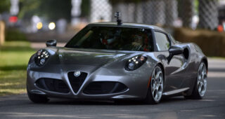 Alfa Romeo เผยภาพล่าสุดของรถ "4C" ในงาน Goodwood Festival of Speed