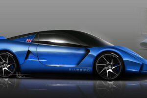 Bluebird พร้อมเปิดตัวรถสปอร์ตและรถแข่งแบบไฟฟ้า