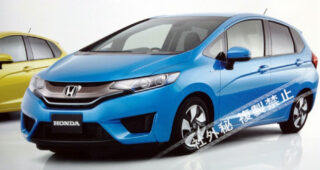 หลุดภาพจริง 2014 Honda Jazz / Fit ผ่านโลกออนไลน์