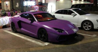 อีกแล้ว! รถเลียนแบบ Lamborghini Aventador ในจีน