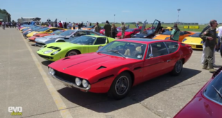 ผู้ก่อตั้ง EVO ขับ Lamborghini Espada สุดคลาสสิก ผ่านประเทศฝรั่งเศส