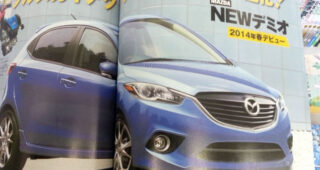 New Mazda2 / Demio ถูกเผยภาพหลุดผ่านนิตยสารชื่อดังญี่ปุ่น