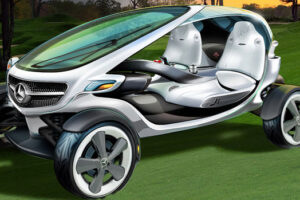 Mercedes-Benz ก้าวล้ำ! นำแนวคิดรถกอล์ฟสุดล้ำเข้าสู่ศตวรรษที่ 21