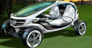 Mercedes-Benz ก้าวล้ำ! นำแนวคิดรถกอล์ฟสุดล้ำเข้าสู่ศตวรรษที่ 21