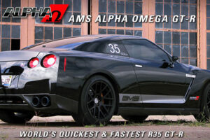 Nissan GT-R Alpha Omega ระยะทาง 1/4 ไมล์ ต่ำกว่า 8 วินาที